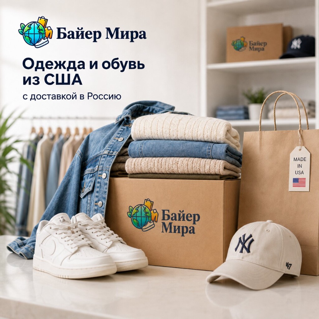 Одежда и обувь из США с доставкой через Байер Мира